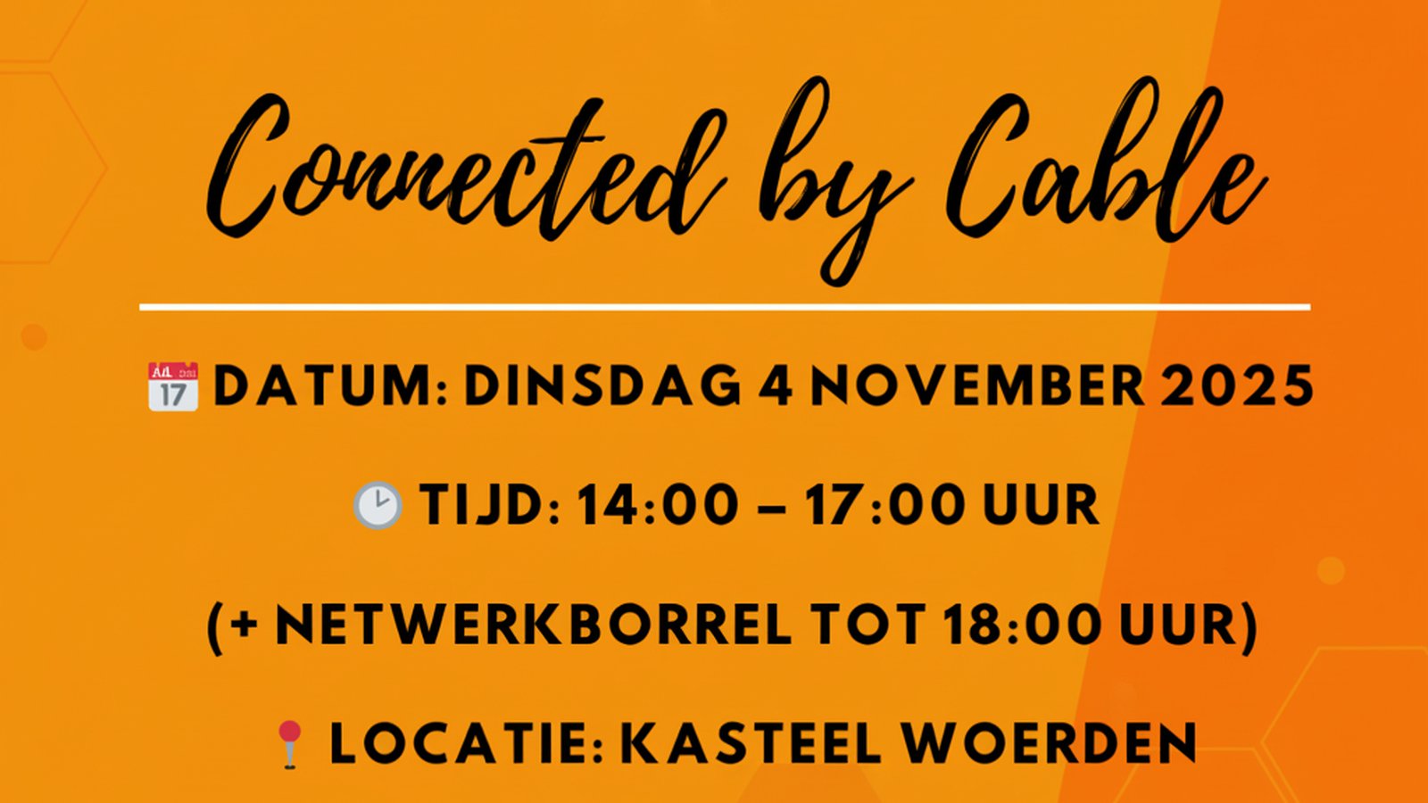 Connected by Cable – Dienstag, 4. November 2025