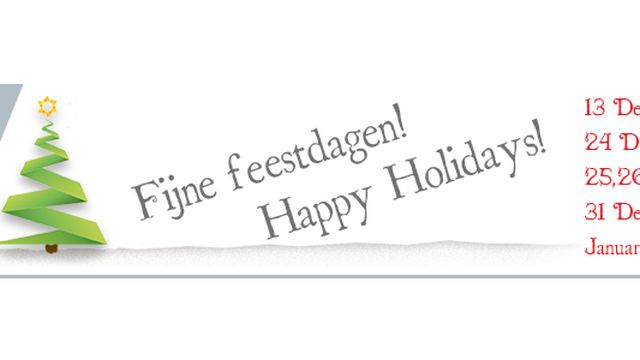 Frohe Feiertage!