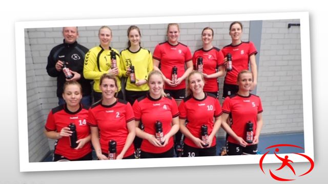 Neue Trinkflaschen für das Handballteam HV Reehorst!