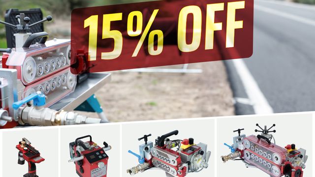 Vorübergehender Einführungsrabatt von 15 % auf die Einblasmaschinen von Jetting AB!