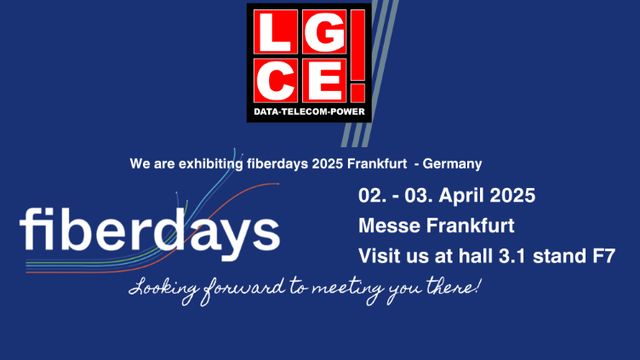 In diesem Jahr sind wir auf den Fiberdays 2025 am 2. und 3. April in der Messe Frankfurt vertreten!