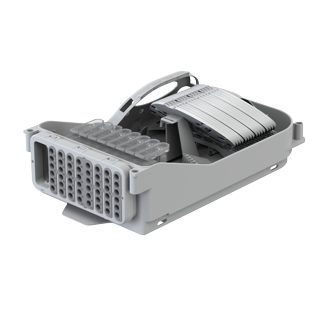 Attema Hybrid Fibermanagementplate (48v) 192ANT / 4mm WC