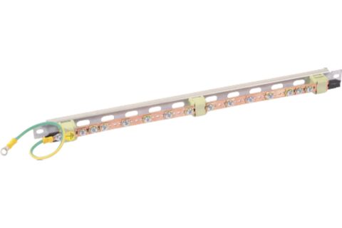 DataLine 19" 45cm Earthing leads/Potential Equalisation bar