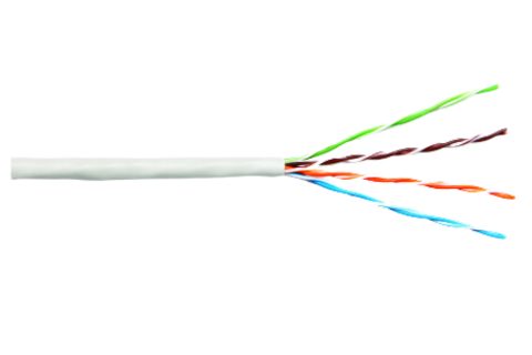 4x2x23# Cat6 U/UTP LSOH Grau Reel CPR: Cca