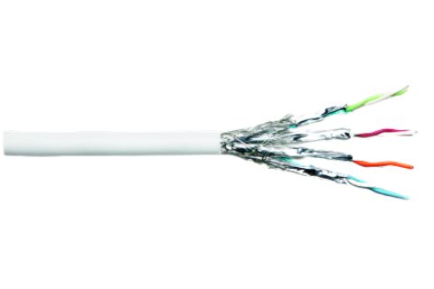4x2x23# Cat7 S/FTP 600 MHz LSOH Grijs Haspel 500m CPR: B2ca