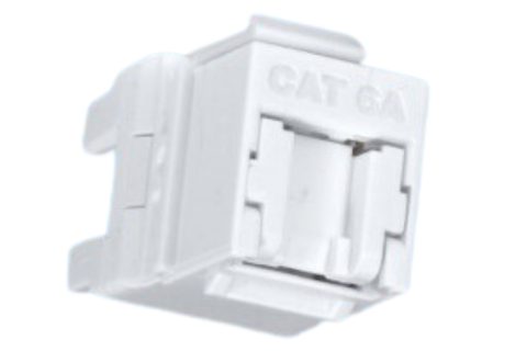 Keystone Cat6e UTP 8P8C LSA+/110 IDC T568 A/B Schwarz