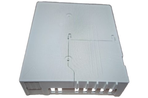 Glasvezel wandbox mini 12 vezels LC/SC