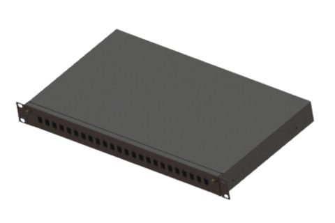 LWL-Panel komplett 6 x LC (3 x Duplex) OM3