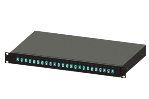 LWL-Panel komplett 48 x LC (24 x Duplex) OM3