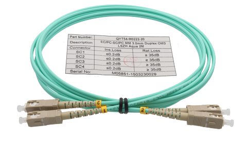 Patchcord zip MM OM3 50/125µm SC-SC Duplex