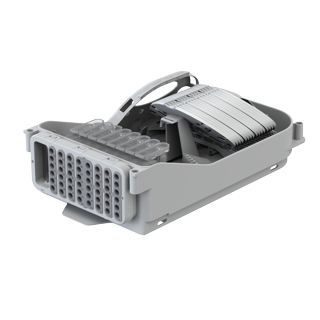 Atema Hybrid Fibermanagementplatte (48v) 192ANT / 4mm WC