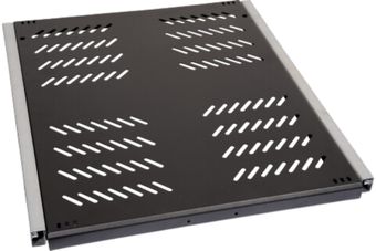 Fachboden 19" ½U 1000m Tiefenverst Schwarz