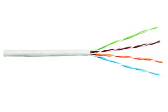 4x2x23# Cat6 U/UTP LSOH Grau Reel CPR: Cca