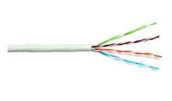 4x2x23# UTP Cat6 LS0H Grau, 305-m-Spule im Karton