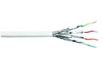 4x2x23# Cat7 S/FTP 600Mhz 500m Trommel LSOH Grau CPR: B2ca