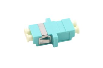 Kupplung MM LC Duplex klein Aqua
