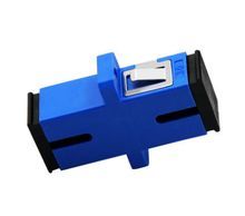 Kupplung SM SC Simplex Grade B ohne Flansch Blau