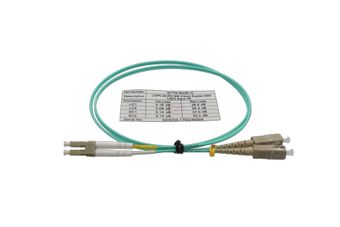 Jumper MM OM3 50/125µm SC-LC Duplex 2mm 2 Meter