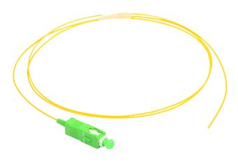 Faserpigtail SM OS2 G657A1 9/125µm SC/APC Simplex 1,5 Meter
