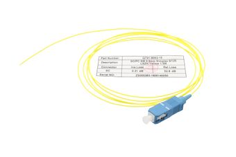 Faserpigtail SM OS2 9/125µm SC/PC Simplex 1,5 Meter