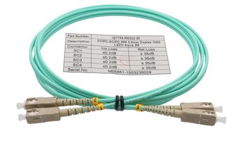 Jumper MM OM3 50/125µm SC-SC Duplex