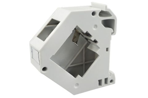 Plastic DIN-Rail Adapter 1-x, stackable incl. left cover