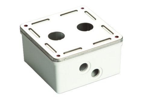 Industrial IP67 Outdoor connection box 2 port